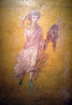 A wall painting detail