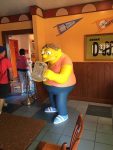 Barney inside Moe's