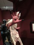 A statue of a figure from Pan's Labyrinth
