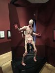 A statue of a figure from Pan's Labyrinth