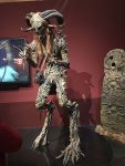 A statue of a figure from Pan's Labyrinth