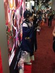 Even a cosplayer needs to phone home