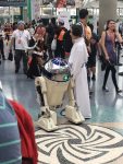 Princess Leah and R2-D2