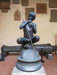 Bronze of a boy