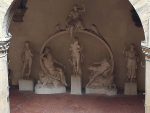 A sculpture group at the Bargello