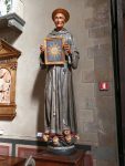 A wood statue