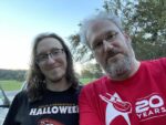 My son Nathan and I