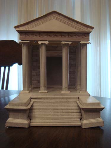 Temple Fortuna Virile Front