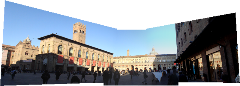 Panorama of the Piazza