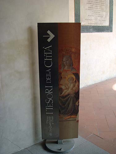 Sign for the museum