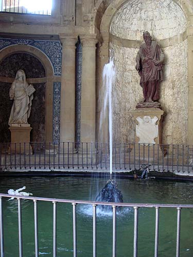 The Moses Grotto fountain
