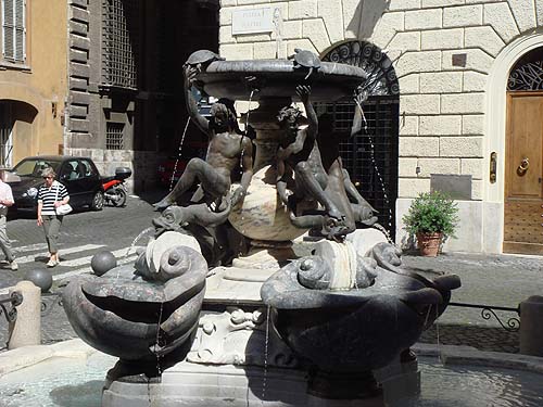 Palazzo Mattei fountain