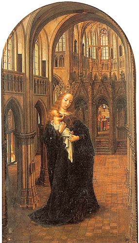 "Madonna in a Church" by Jan Gossaert (detto Mabuse)