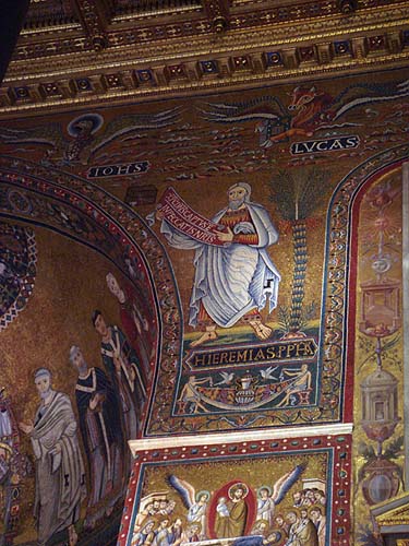 Interior mosaic detail